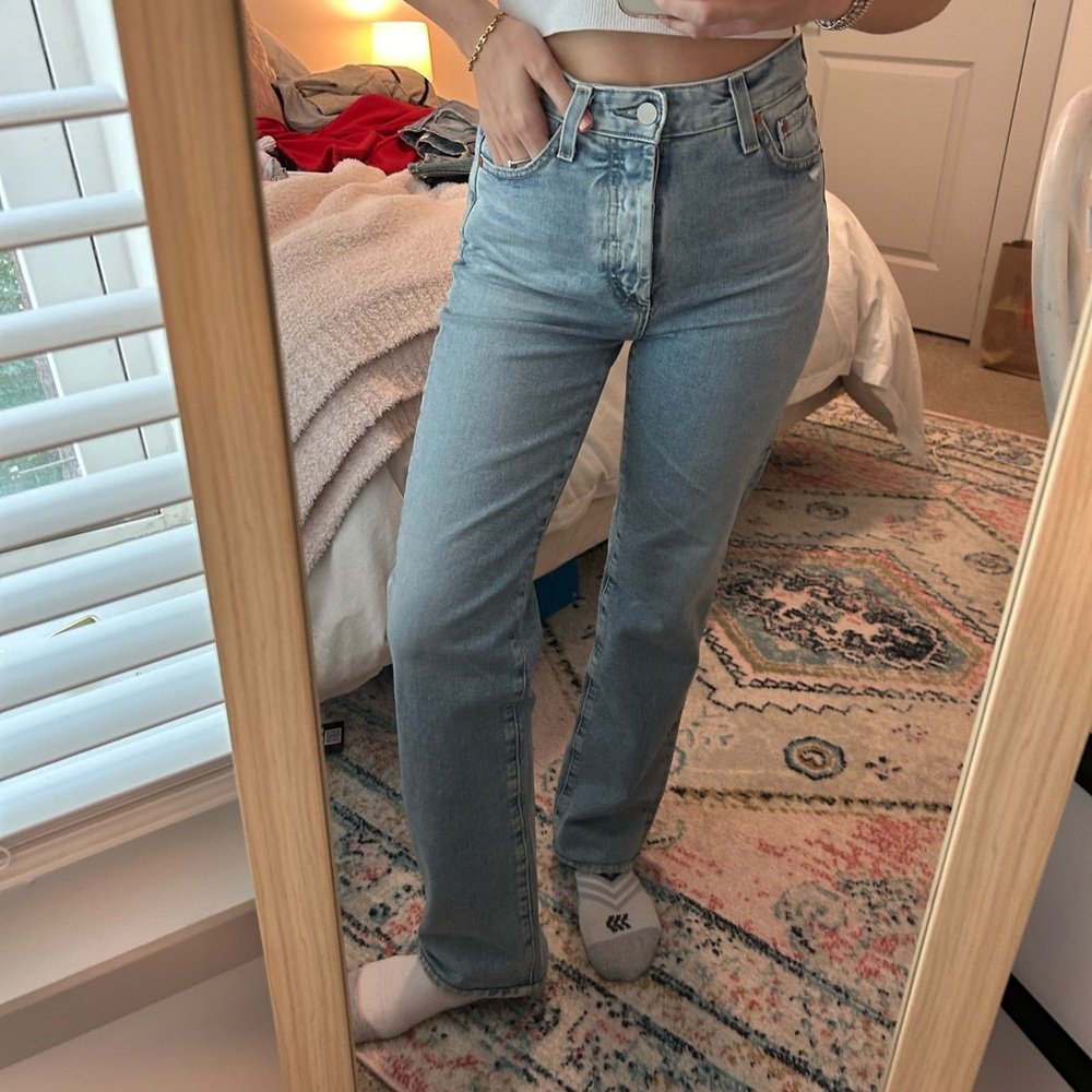 AG Straight leg jeans - contour 360° style - size 25r